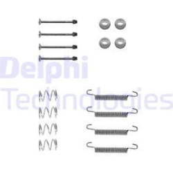 priedų komplektas, stabdžių trinkelės
                                DELPHI                                             