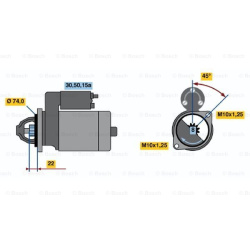Starteris
                                BOSCH                                                0986012281, BOSCH, 0986012281,