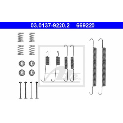 priedų komplektas, stabdžių trinkelės
                                ATE                                                