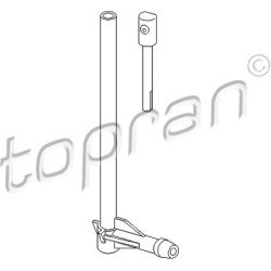 plovimo skysčio purkštukas, priekinis langas
                                TOPRAN                                        