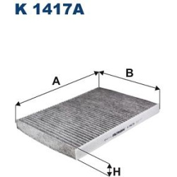 filtras, salono oras
                                FILTRON                                                K 1417A, Nenurody