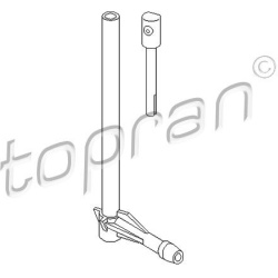 plovimo skysčio purkštukas, priekinis langas
                                TOPRAN                                        