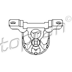 laikiklis, išmetimo sistema
                                TOPRAN                                                500 177, N