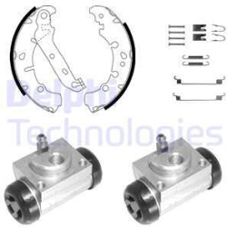 stabdžių trinkelių komplektas
                                DELPHI                                                KP1118