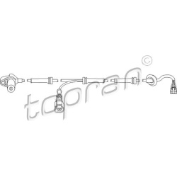 Daviklis ABS
                                TOPRAN                                                110 484, Nenurodytas gamin