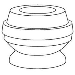 apsauginio dangtelio komplektas, amortizatorius Protection Kit
                                KYB                           