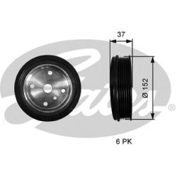 skriemulys, alkūninis velenas DriveAlign™
GATES