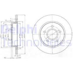 DELPHI                                                BG3896C, Nenurodytas gamintojas, BG3896C, auto detalė