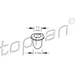 Tvirtinimo mova EHVP
TOPRAN 103 105, Nenurodyt