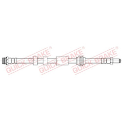 stabdžių žarnelė
                                QUICK BRAKE                                32.840, QUICK BRAKE, 32840, a
