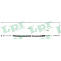 trosas, stovėjimo stabdys
                                LPR                                C0306B, Nenurodytas gamintojas,