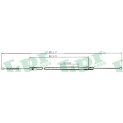 trosas, stovėjimo stabdys
LPR C0692B, Nenurod