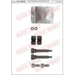 kreipiančiųjų movų rinkinys, stabdžių apkaba
                                QUICK BRAKE                               