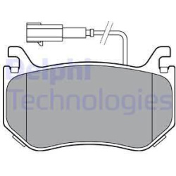 stabdžių trinkelių rinkinys, diskinis stabdys
DELPHI