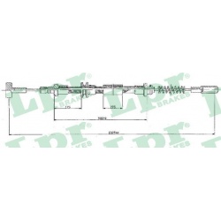 trosas, stovėjimo stabdys
                                LPR                                                C0160B, Nenurod
