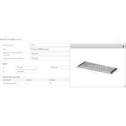 Filtras salono
                                MAHLE                                                LA11, MAHLE, LA11, auto d