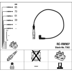 uždegimo laido komplektas
                                NGK                                                7302, NGK, 7302