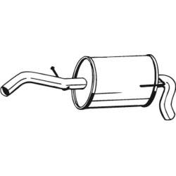 galinis duslintuvas
BOSAL 233-607, Nenurodytas