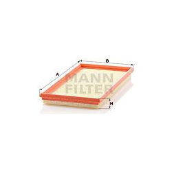 oro filtras
                                MANN-FILTER                                                C 3361-2, MANN-FILTER,