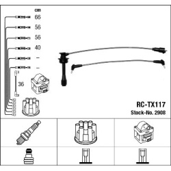 uždegimo laido komplektas
                                NGK                                                2908, NGK, 2908