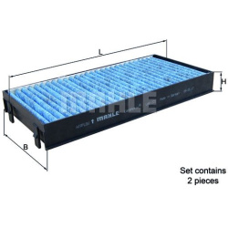 filtras, salono oras CareMetix®
                                KNECHT                                                LAO221