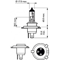 PHILIPS                                12342XVGS2, PHILIPS, 12342XVGS2, auto detalė