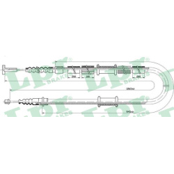 trosas, stovėjimo stabdys
                                LPR                                C0341B, Nenurodytas gamintojas,