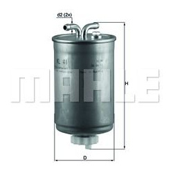 kuro filtras
                                KNECHT                                KL41, KNECHT, KL41, auto detalė