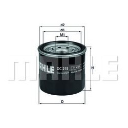 alyvos filtras
                                KNECHT                                OC215, KNECHT, OC215, auto detalė