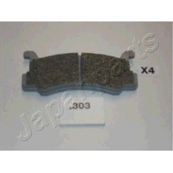 stabdžių trinkelių rinkinys, diskinis stabdys
                                JAPANPARTS                                  