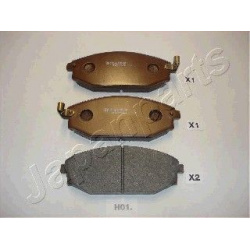 stabdžių trinkelių rinkinys, diskinis stabdys
                                JAPANPARTS                                  