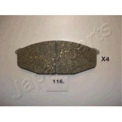 stabdžių trinkelių rinkinys, diskinis stabdys
                                JAPANPARTS                                  