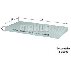 filtras, salono oras
                                KNECHT                                                LA444S, KNECHT, LA