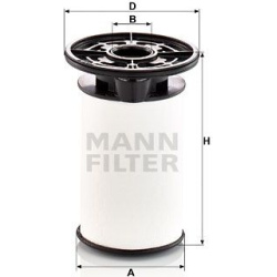 Filtras kuro diesel
                                MANN-FILTER                                PU7014Z, MANN-FILTER, PU7014Z,