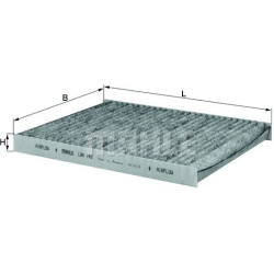 filtras, salono oras
                                KNECHT                                                LAK142, KNECHT, LA
