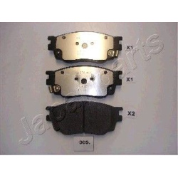 stabdžių trinkelių rinkinys, diskinis stabdys
JAPANPARTS