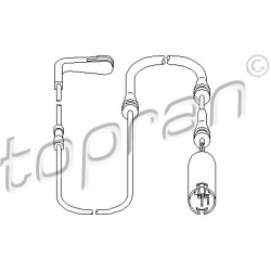 įspėjimo kontaktas, stabdžių trinkelių susidėvėjimas
                                TOPRAN                           