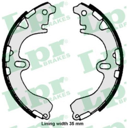 stabdžių trinkelių komplektas
                                LPR                                                06720, Ne