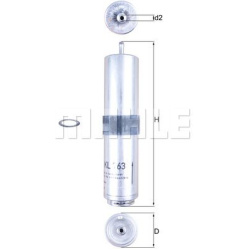 kuro filtras
                                KNECHT                                KL763D, KNECHT, KL763D, auto detalė
