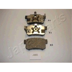 stabdžių trinkelių rinkinys, diskinis stabdys
                                JAPANPARTS                                PP