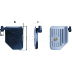 hidraulinis filtras, automatinė transmisija
                                KNECHT                                          