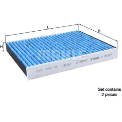 filtras, salono oras CareMetix®
                                KNECHT                                                LAO467