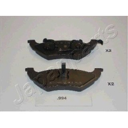 stabdžių trinkelių rinkinys, diskinis stabdys
                                JAPANPARTS                                PP