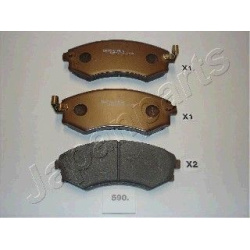 stabdžių trinkelių rinkinys, diskinis stabdys
                                JAPANPARTS                                  