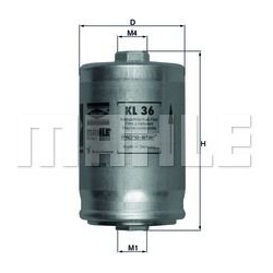 kuro filtras
                                KNECHT                                KL36, KNECHT, KL36, auto detalė