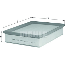 oro filtras
                                KNECHT                                                LX2085, KNECHT, LX2085, aut