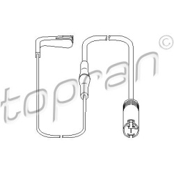 įspėjimo kontaktas, stabdžių trinkelių susidėvėjimas
                                TOPRAN                           