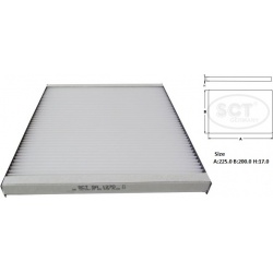 filtras, salono oras SA 1270
                                SCT - MANNOL                                                SA12