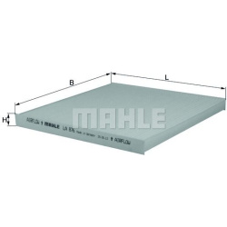 filtras, salono oras
                                KNECHT                                                LA876, KNECHT, LA8