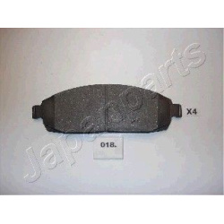 stabdžių trinkelių rinkinys, diskinis stabdys
                                JAPANPARTS                                  